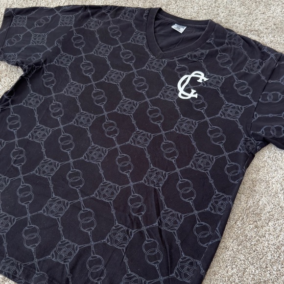 Crooks & Castles Men's black v neck Tee T-Shirt size XL - Picture 5 of 6